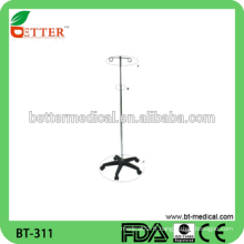 Support de perfusion d&#39;hôpital type IV Pole stand